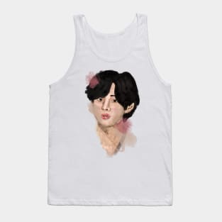 BTS Taehyung V Painting Tank Top